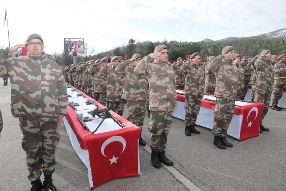 Amasya’da 6 bin 300 bedelli asker yemin etti 