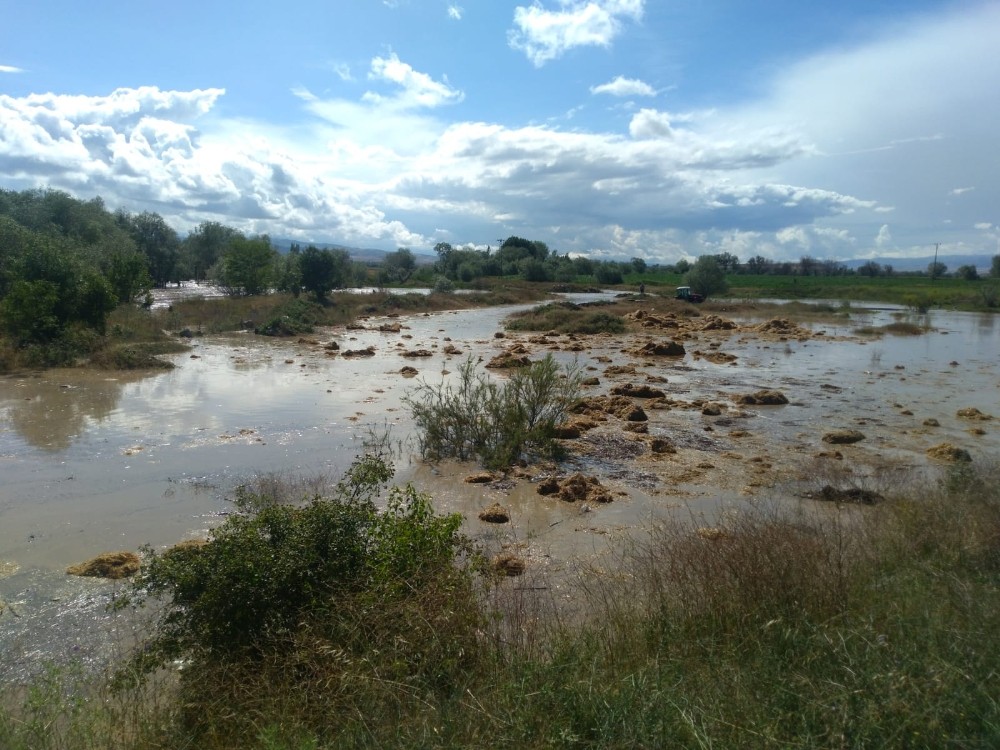 Amasya’da 6 Köyü sel vurdu 