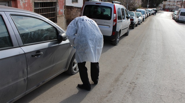 Amasya'da bir gecede 35 aracın lastiklerini kestiler