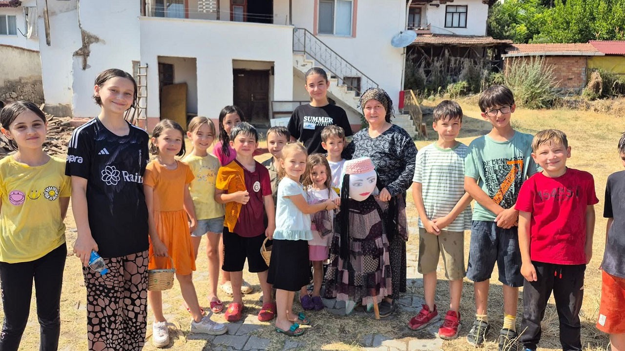 Amasya’da çocuklardan yağmur duası