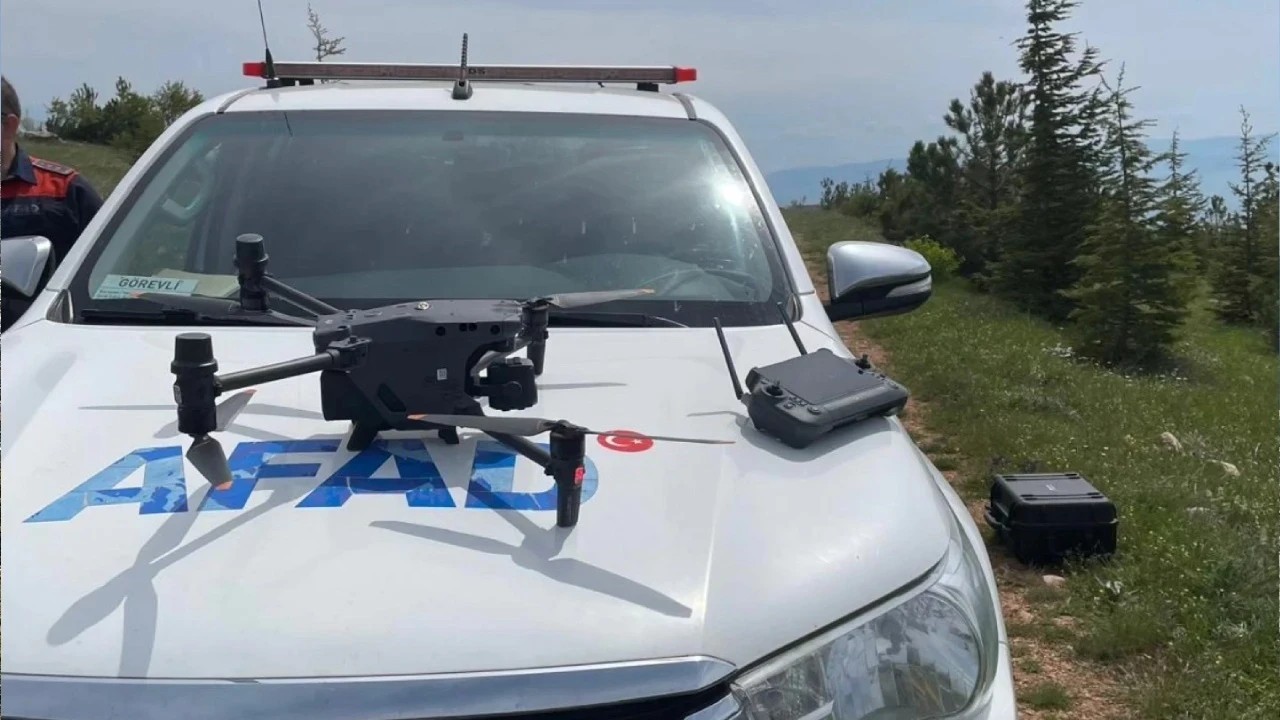 Amasya'da kaybolan 30 küçükbaş hayvan dron yardımıyla bulundu