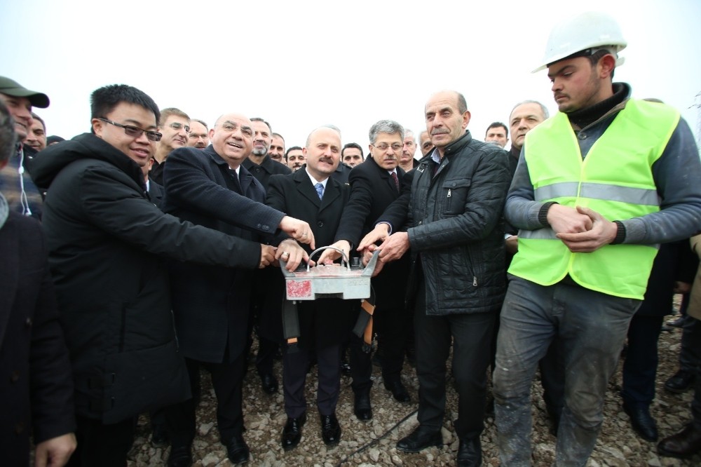 Amasya’da meyve paketleme ve soğuk hava tesisinin temeli atıldı 