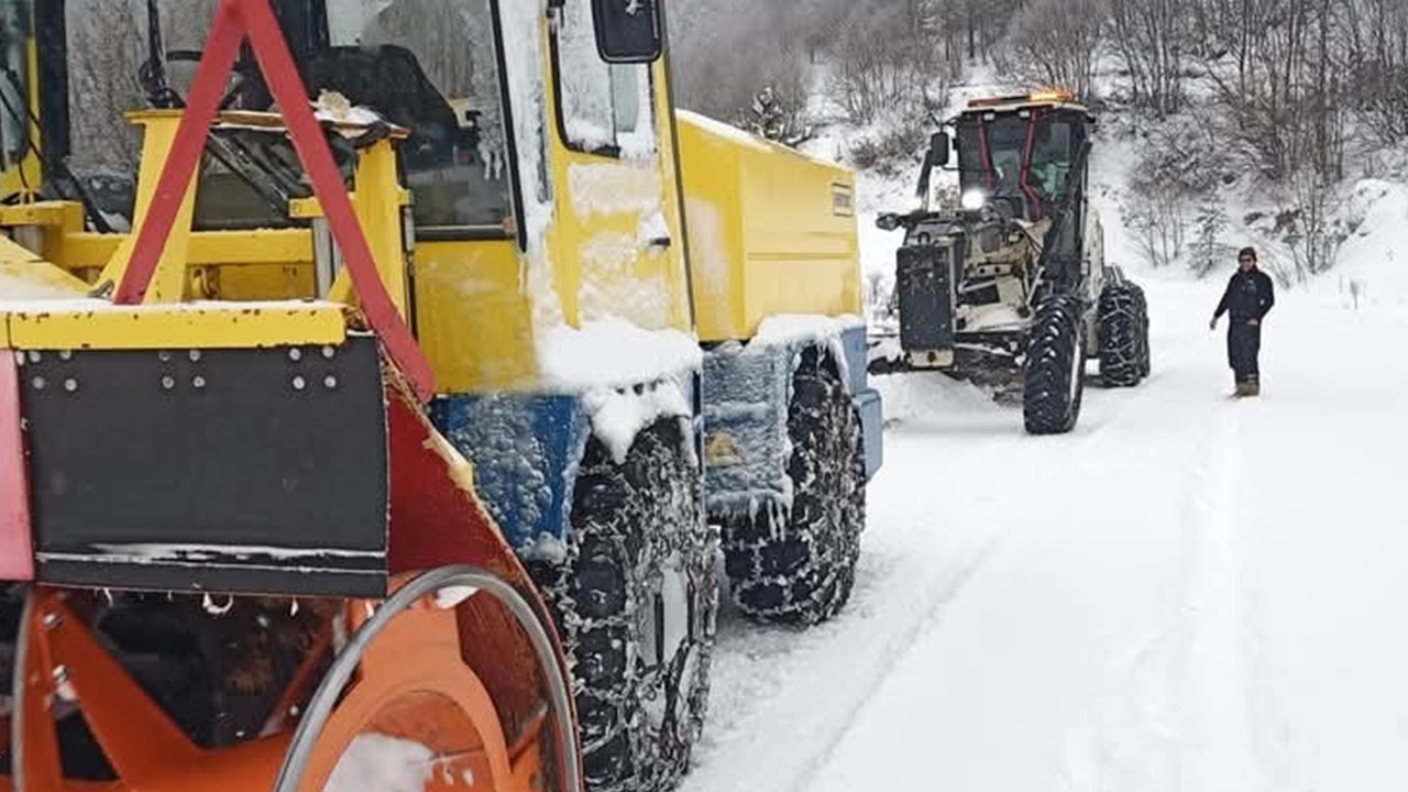 Amasya’da olumsuz hava şartları nedeniyle taşımalı eğitime ara verildi