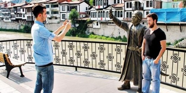 Amasya’da selfie ‘yoğunluğu’