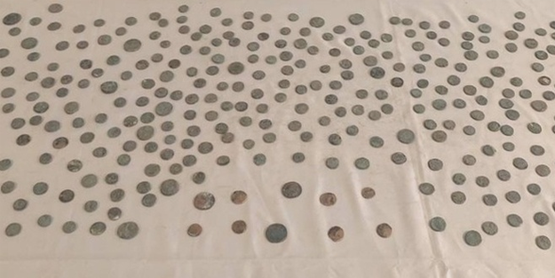 Amasya'da tarihi sikkeler ele geçirildi