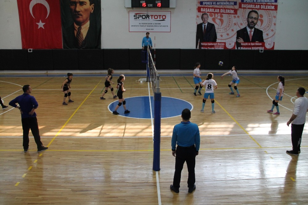Amasya’da voleybol heyecanı 