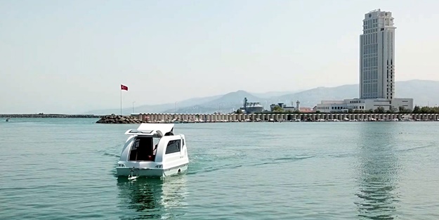 Amasyalı kardeşlerden müthiş tasarım! Karada karavan suda yat oluyor