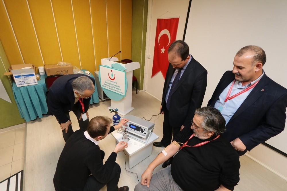 Amasya’ya “Ozon Tedavi Kliniği” 