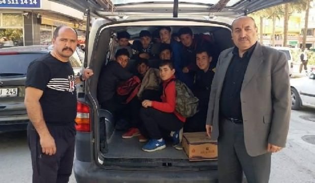 Amatör ligde 14 futbolcu panelvanla maça gitti!