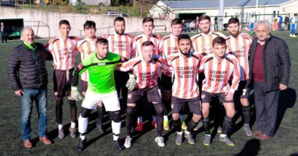 Amatör maçta fair-play’i hiçe saydılar 