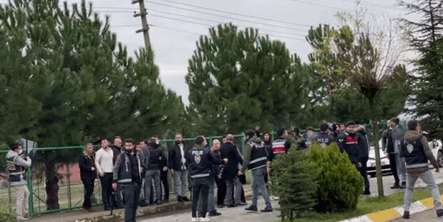 Amatör maçta ortalık savaş alanına döndü