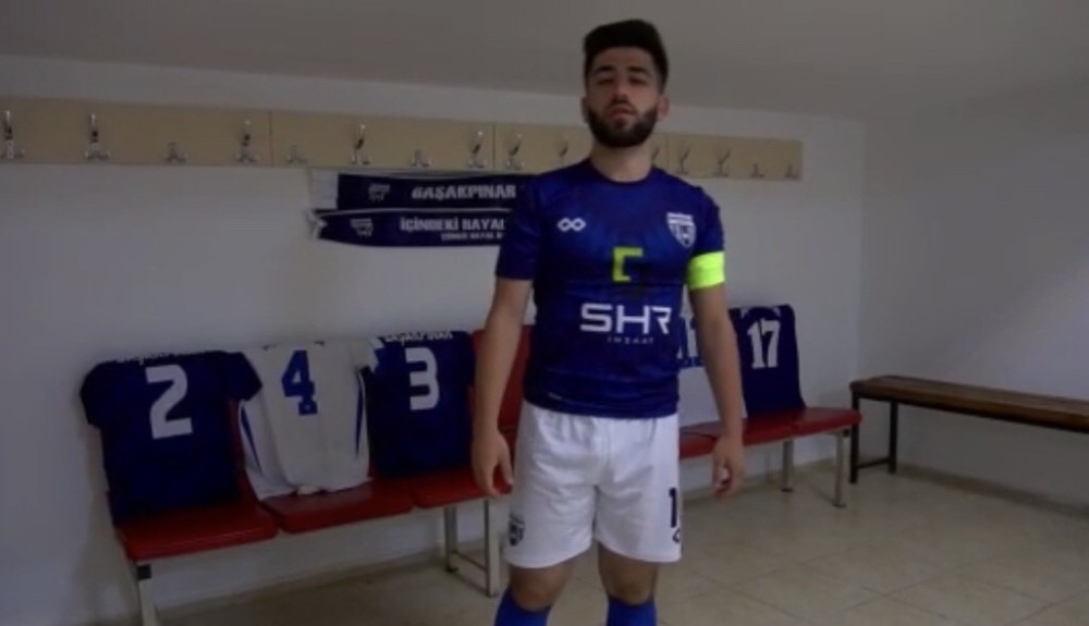 Amatör takımdan videolu forma tanıtımı 