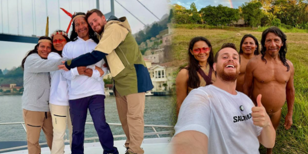 Amazon'da çırılçıplak yaşayan çok eşli Waorani Kabilesi Türkiye'ye geldi! Anıtkabir’i ziyaret etti