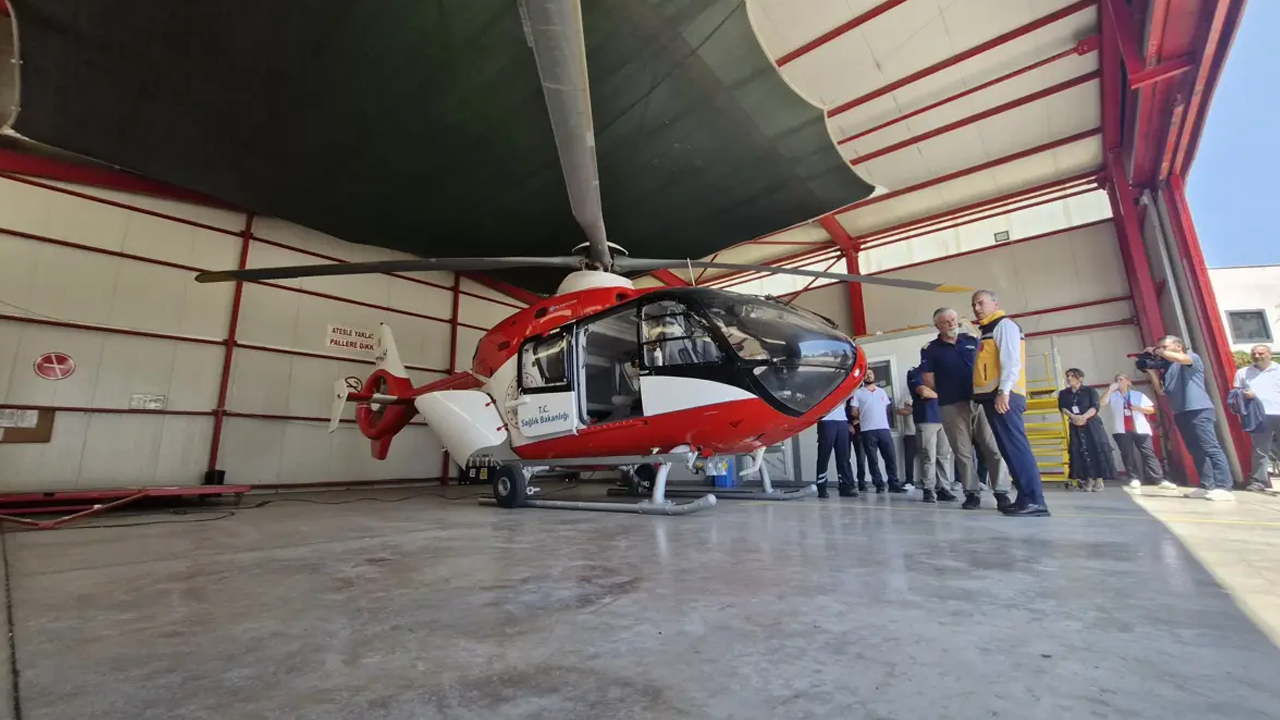 Ambulans helikopter Güneydoğu’ya ilaç oldu: Hasta ve yaralılara uçarak gittiler!