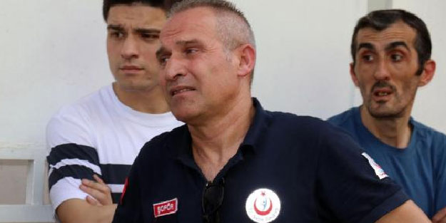 Ambulans şoförü olay yerine gidince evinin yandığını gördü