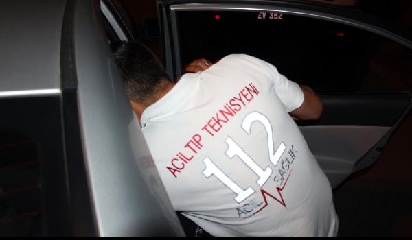 Ambulans şoförüne uyuşturucu gözaltısı