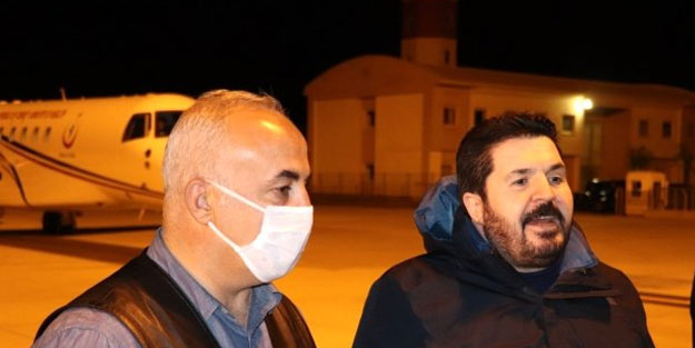 Ambulans Uçak Kübra bebek için havalandı