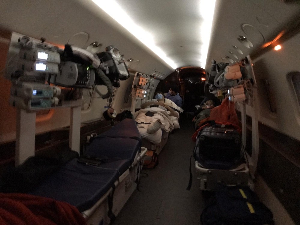 Ambulans uçaklar dünyanın dört bir yanındaki Türk hastalar için havalanıyor 