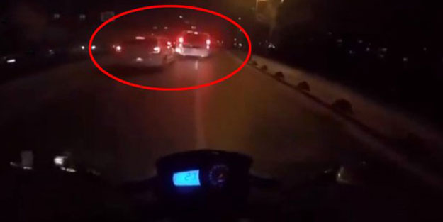 Ambulansa yol vermeyen trafik teröristine polis müdahale etti