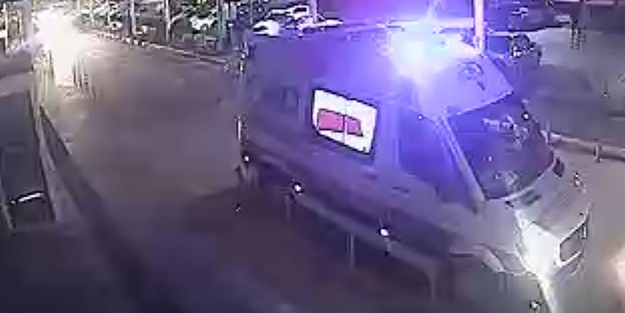 Ambulansı çalan şahıstan şok savunma!