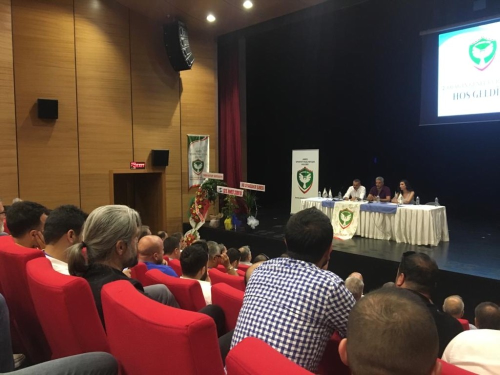 Amed Sportif Faaliyetler’de yönetim belli oldu 