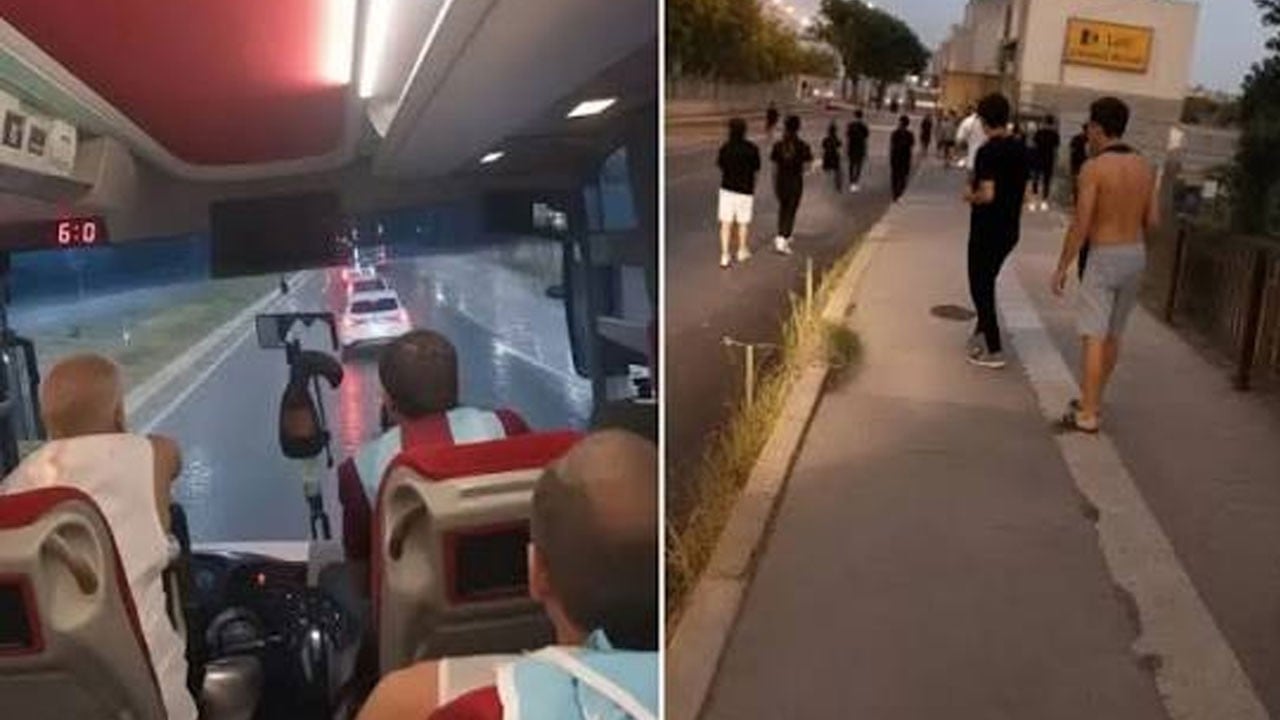 Amedspor maçına giderken taşlanmışlardı! Trabzon taraftarına saldırıya 7 gözaltı