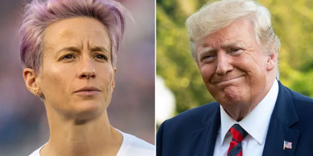 Amerika Kadın Milli Takımı'nın oyuncusundan Trump’a olay sözler! ‘En önemli şey o manyağı…’