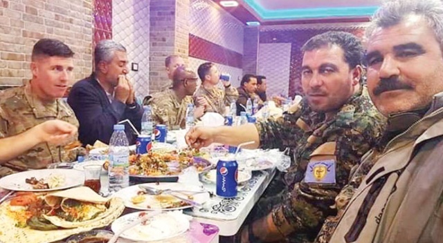 Amerika ordusu terör örgütü PKK ile aynı masada
