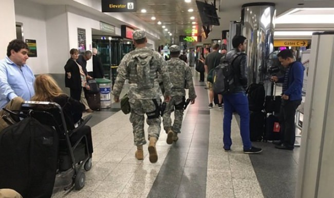 Amerika'da havalimanında 'bomba' paniği