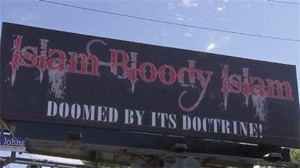 Amerika'da İslam karşıtı afişe büyük tepki