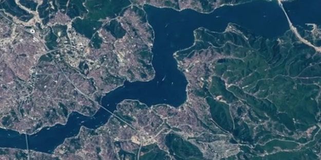 Amerikalı astronottan İstanbul paylaşımı