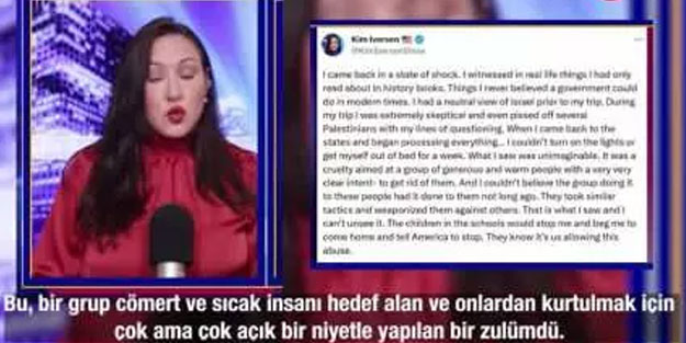 Amerikalı Gazeteciden Filistin yorumu: Gördüğüm şey hayal edilemezdi