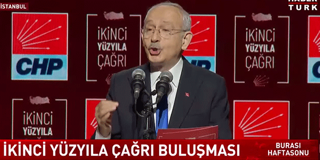 Amerikalı Rifkin İngilizce konuştu ama... Çeviri cihazı olmayanlar konuştuğundan hiç bir şey anlamadı. Kılıçdaroğlu Türkçe konuştu ama...