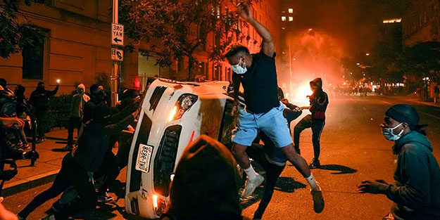 “Amerikan Baharı” giderek şiddetleniyor! ABD'de yaşayan Türkler, Türkiye’den tahliye uçağı talep etti