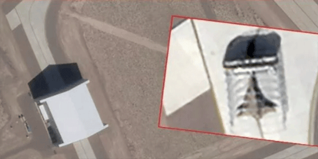 Amerika’nın uzaylıları sakladığı düşünülen 51. Bölgeden şok görüntü yayınlandı Uydudan böyle görüntülendi