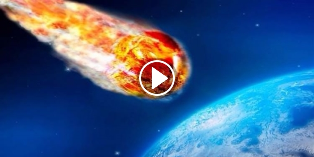 Amerika'ya düşen dev meteor böyle görüntülendi!