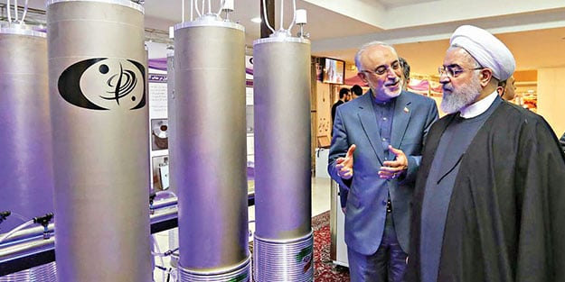 Amerika’yla gerginlik tırmanıyor! Ruhani’den nükleer uyarısı