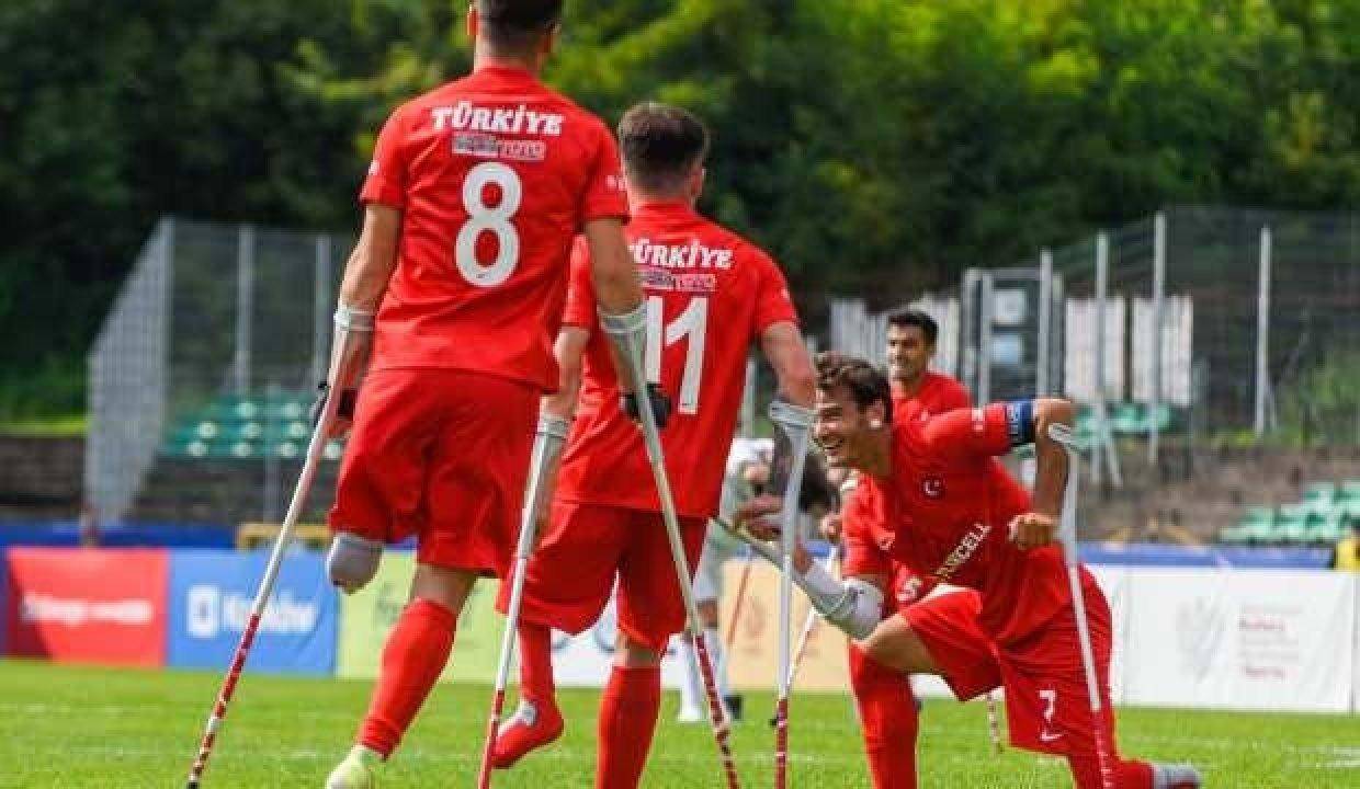 Ampute Futbol Milli Takımı'ndan büyük başarı