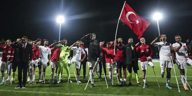 Ampute Milli Takım destan yazıyor: 5-0!