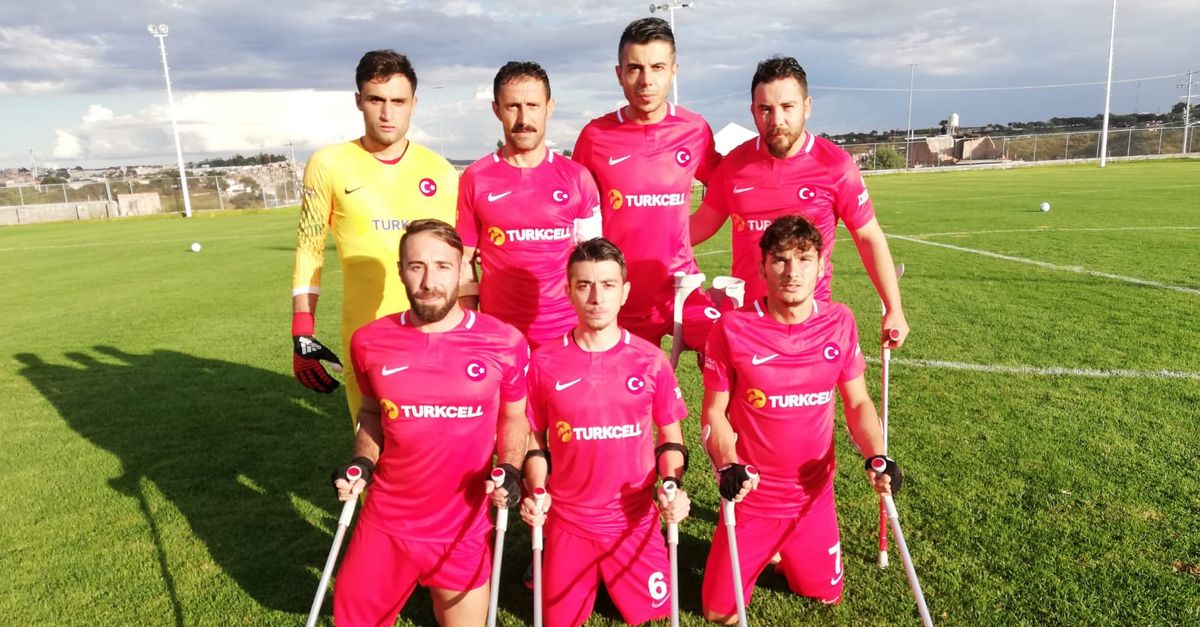 Ampute Milli Takımı, farklı başladı! 4-1