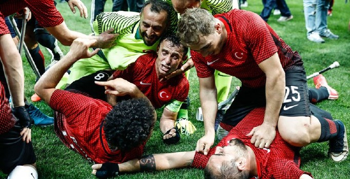 Ampute Milli Takımı'nın zaferi İngiliz basınında yer aldı