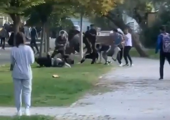 An be an kameralar yansıdı! Gençliğin içler acısı hali