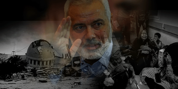 An itibari ile Filistinin Camileri, İsmail Heniyye'nin şehadetini haykırıyor