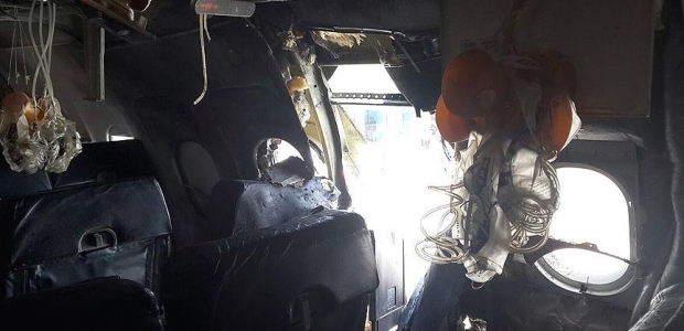 İçinde 10 Türk yolcu bulunan uçakta patlama!