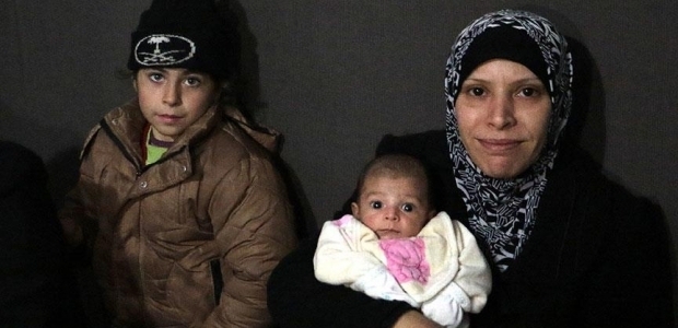 40 günlükken göç etmek zorunda kaldı