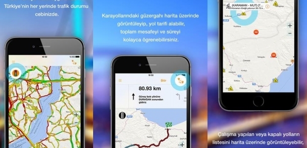 Karayolları'ndan sürücülere bedava navigasyon sürprizi