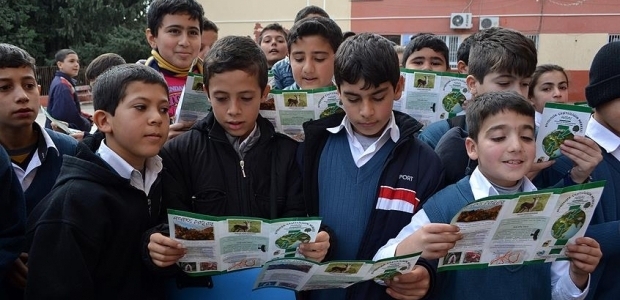 Çocuklara doğa sevgisi aşılanıyor