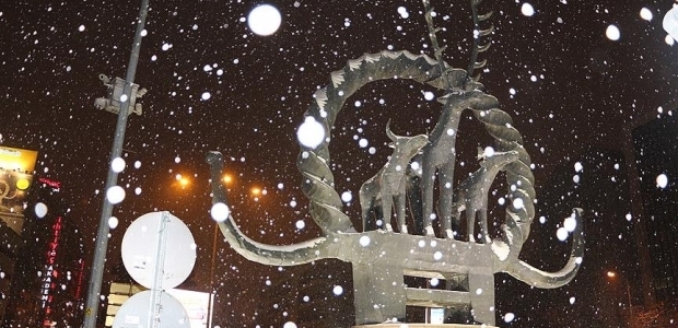 Başkentte kar yağışı!