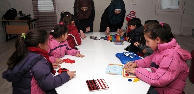 'Savaşın çocukları'na özel eğitim