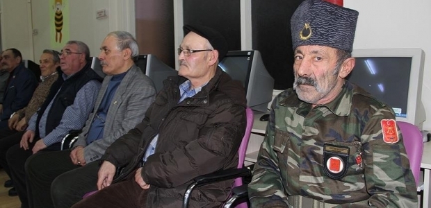 Gazilere bilgisayar ve internet eğitimi